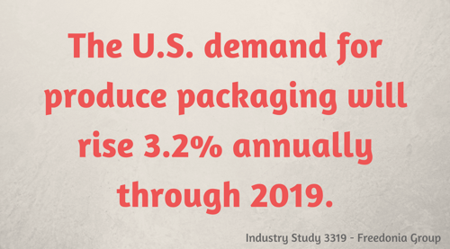 The US demand for produce packaging will rise 3.2 annually through 2019. (4).png